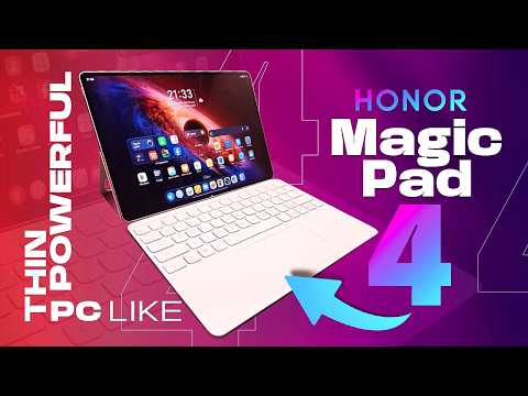 Snapdragon 8 Gen 5 Tablet With PC Mode? Honor MagicPad 4 is INSANE