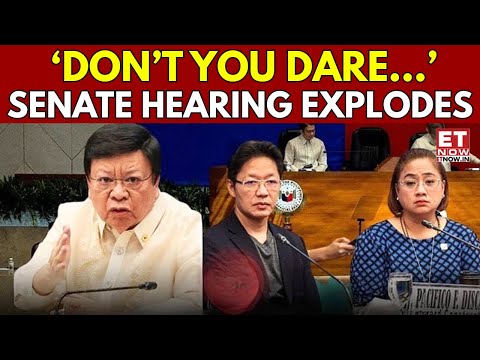 Philippines LIVE: Senate Blue Ribbon Committee Investigates Flood Control Projects | ET Now | Manila