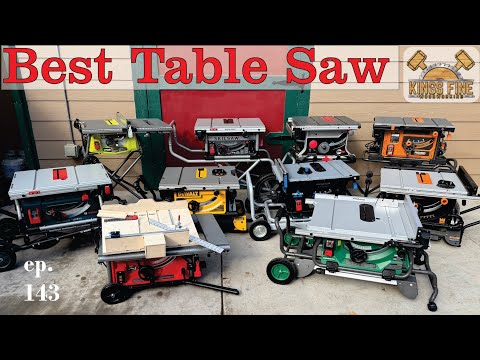 The BEST 10" Jobsite / Compact Table Saw? Detailed Comparison of Everything!