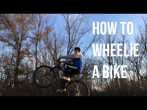 How to wheelie a bike 🚴