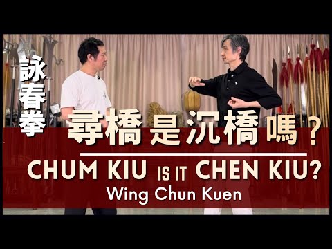 Wing Chun Kuen - Chum Kiu, is it Chen Kiu?  詠春拳-尋橋，是沉橋嗎？