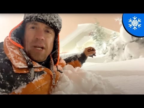 HISTORIC & RARE - ThunderSNOW and Lake Effect Storm Buffalo Southtowns