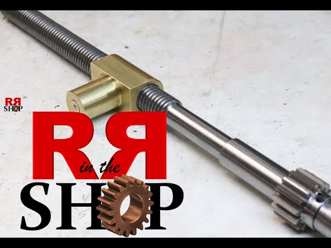 How to make acme threads on a lathe  | Clausing Lathe Crossslide Leadscrew 5900