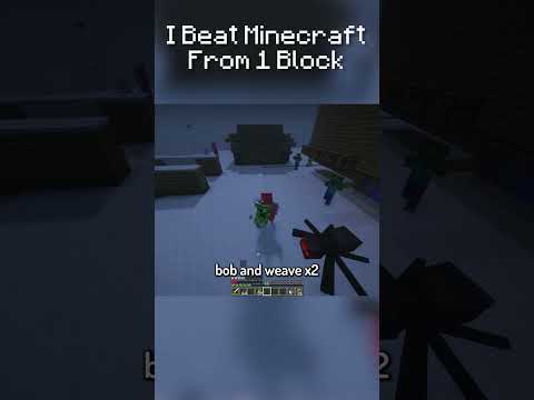 Part 27. I Beat Minecraft From 1 Block