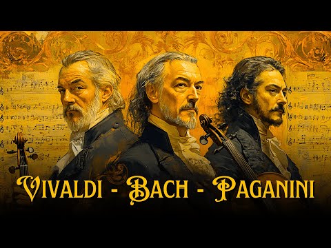 Vivaldi, Bach, Paganini: Three Masters, One Instrument 🎻 The Most Iconic Violin Music Ever Composed