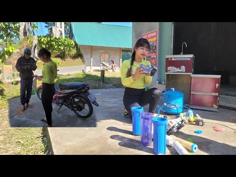 Angel Girl is the most skilled in repairing water purifiers for new customers.