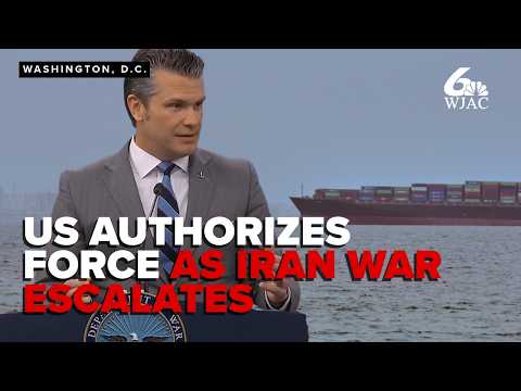 FULL: Hegseth says US ready to use force as Iran war enters new phase in Strait of Hormuz