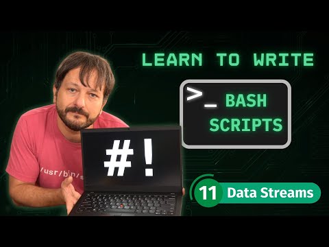 Bash Scripting for Beginners: Complete Guide to Getting Started - Data Streams (Part 11)