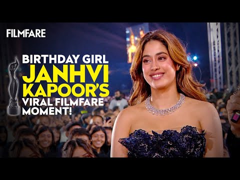 Janhvi Kapoor, Orry & Manish Paul play Sawaal Ka Bawaal at 69th Filmfare awards