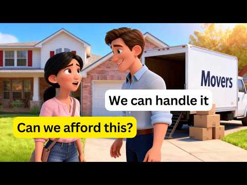 10 Easy English Conversations for Moving House | Real Life Dialogues A1-A2