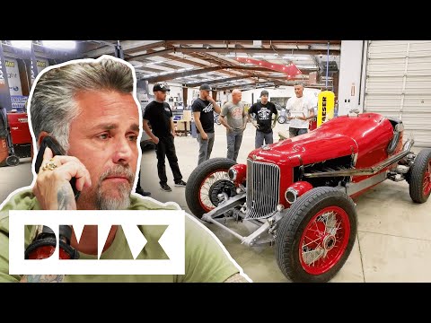 The Gas Monkey Crew Take Apart ’37 Buick Racer Richard Hasn’t Paid For! I Fast N’ Loud