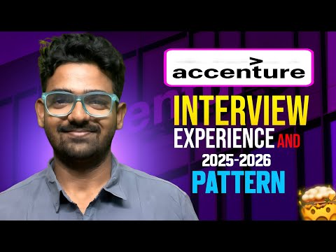 ✅ My Accenture Interview Experience ✨ + 2025-26 New Pattern Breakdown 📘 (Freshers Guide) 🚀