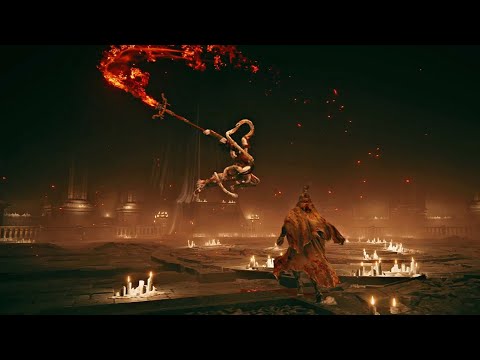 Elden Ring DLC - Messmer Cinematic Fight (No HUD/epic OST sync)