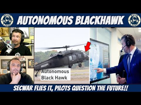 SECWAR Flies Autonomous Blackhawk - The Future Of Rotor-wing Military Aviation?