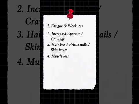 Warning Signs Your Body Is Deprived Of Protein