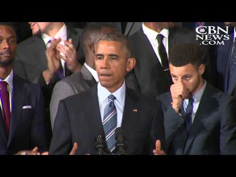 Obama Honors Golden State Warriors, Stephen Curry