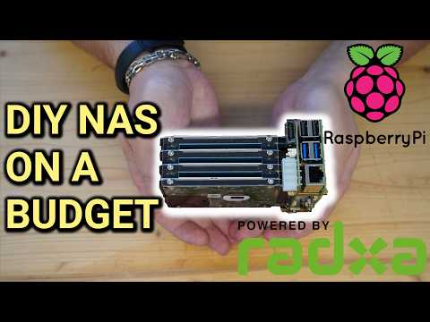 DIY NAS build on a budget! (Raspberry Pi 5, Radxa Penta HAT, OpenMediaVault)