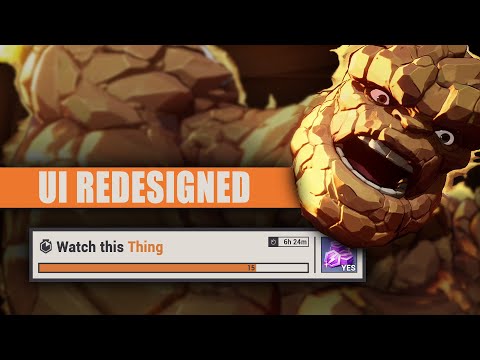 I Redesigned the Marvel Rivals UI (love this Thing)