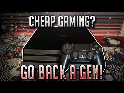 Modern Gaming is TOO Expensive! (So I Got a PS4 Pro for Cheap) | Mikeinoid