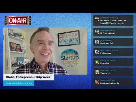 Free Startup Pitch Practice & Angel Investor VC Insights: Scott Fox StartupCouncil.org Livestream