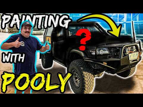 RESPRAYING my GU PATROL with Uncle POOLY