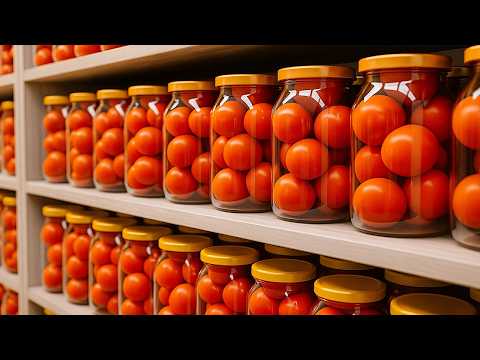 I Preserve Fresh Tomatoes In A Jar For The Winter! Without Fridge And Chemistry!