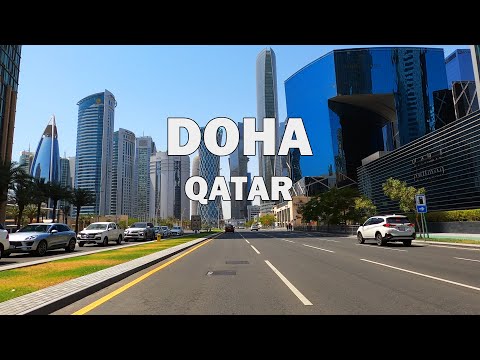 Doha, Qatar - Driving Tour 4K