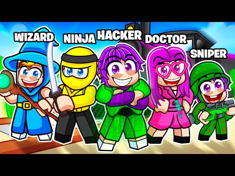 We Made OUR OWN CLASSES In Roblox Dead Rails!