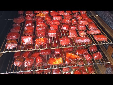 Smoked Salmon Candy, The Easy Way