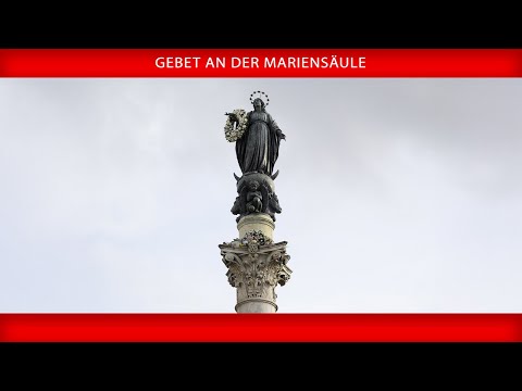Gebet an der Mariensäule: 8. Dezember 2025 - Papst Leo XIV.