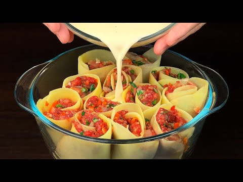 🌺Ich koche das jede Woche! Sättigend und einfach! Die Köche verbergen es!