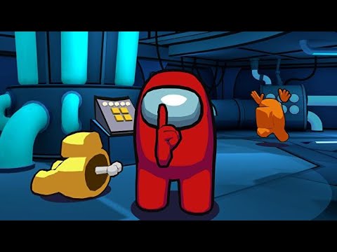 AMONG US in VR with FRIENDS! (200 IQ Plays) #QuestPartner