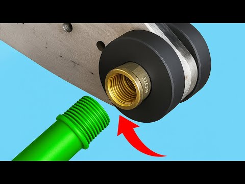 Very few people know this great tip! How to connect PPR and PVC pipes super simple