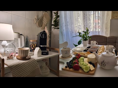 Sunday vibes |Spend a snowy day with me ☃️ | Sunday breakfast, tikka masala cooking, winter day vlog