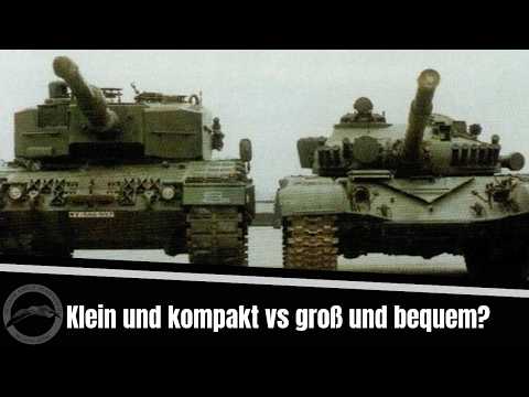 Ergonomie des T-72 - Warum sind sowjetische Panzer innen kompakter gebaut als westliche Panzer?