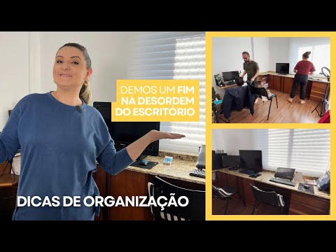 ORGANIZAMOS O HOMEOFFICE DO APÊ| #crisribeirotv #organizacao
