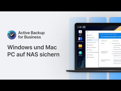 Active Backup for Business | PC & Mac auf Synology NAS sichern [Tutorial]