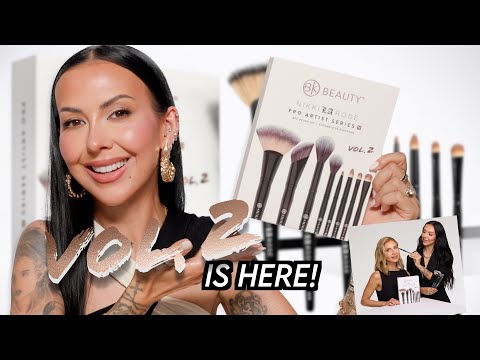 How to Get a "Professional Makeup Look": Featuring My NEW VOL.2 Bk Beauty Brushes!!!