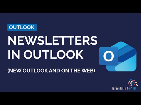 Newsletters in New Outlook