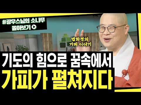 한번 맛보면 가피 없다고 말 못해요! 아주 박복한 스님이 21일 정성으로 법화경 기도를 했더니... 놀라운 일이 일어났다! [초심으로 돌아가는 광우스님의 소나무 시즌3 몰아보기]