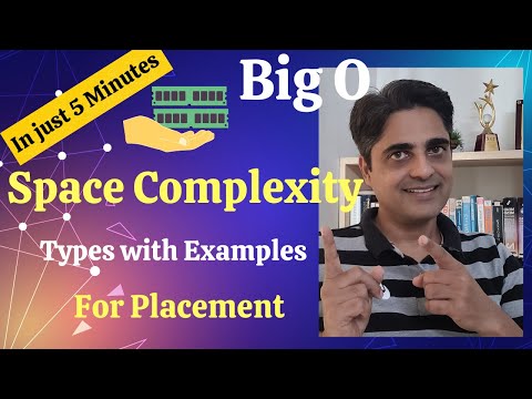 What is Space Complexity? Learn in 5 Minutes | Big-O Notation, Example - Campus Placement Interview