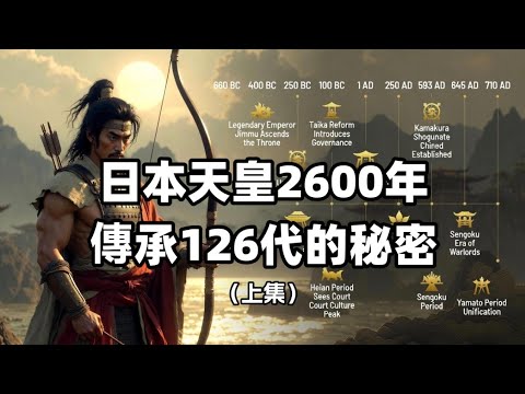 ［東瀛鏡鑒•中日歷史對話］一口氣看懂：日本天皇王室延續2600年的秘密 | 「上集」從神話中誕生，到真正“國體”的形成（總第57期）