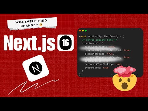 Next.js 16 SHOCKING Updates 🚨 Huge Changes You Must Know | Next.js 16 Breakdown & Goodbye Legacy
