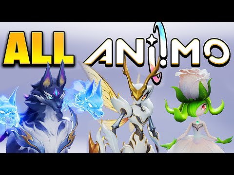 ALL 88 ANIIMO And Their Evolutions & Variants