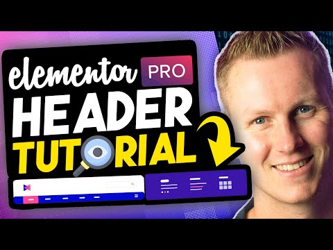 Elementor Pro Header Tutorial