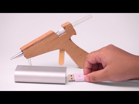 How to Make USB Hot Glue Gun at Home