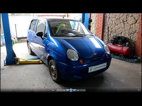 Замена передних рычагов и втулок стабилизатора на Daewoo Matiz Дэу Матиз 0,8 2010 года