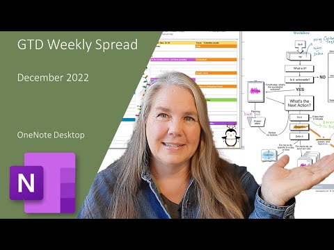 GTD Weekly Planner Spread
