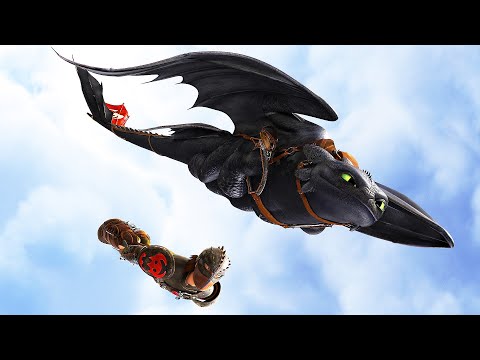 Mysterious Dragon Rider Captures Hiccup | How To Train Your Dragon 2