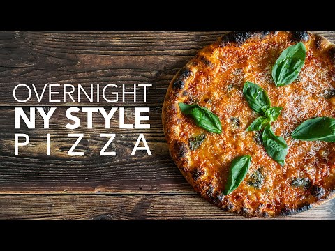 Overnight NY Style Pizza - Is that EASY?